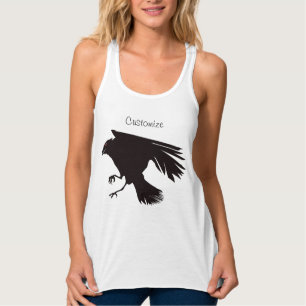 Black Raven Flying Thunder_Cove Tank Top