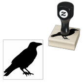 Black Raven Gummistempel (Stempel)