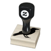 Black Raven Gummistempel (Stempel)