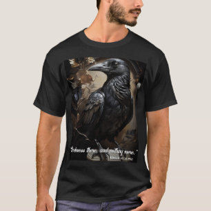 Black Raven Halloween T-Shirt