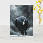 Black Raven Karte (Gelbe Blume)