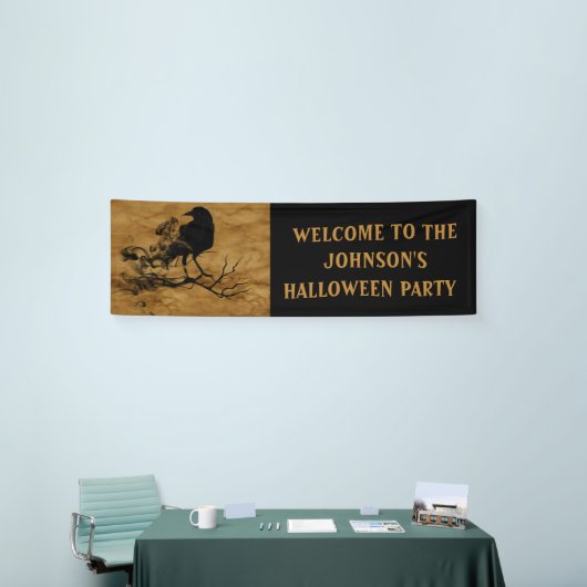 Black Raven Magic Halloween-Party  Banner (Messeveranstaltung)