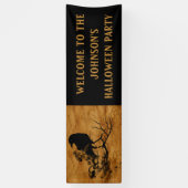 Black Raven Magic Halloween-Party  Banner (Vertikal)