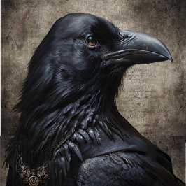 Black Raven Tissue Paper Seidenpapier