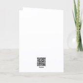 Black Raven und Gnarly Japanese Maple Tree Karte (Rückseite)