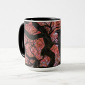 Black Raven und Gnarly Japanese Maple Tree Tasse (Vorderseite Links)