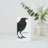 Black Raven Visitenkarte (Stehend Vorderseite)