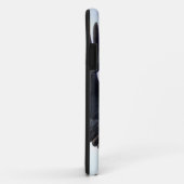 Black Raven & White Wolf Wildlife Fantasy Case-Mate iPhone Hülle (Hinten/Rechts)