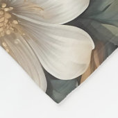 Black Raven William Morris Inspiriert Fleecedecke (Ecke)