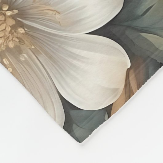 Black Raven William Morris Inspiriert Fleecedecke (Ecke)