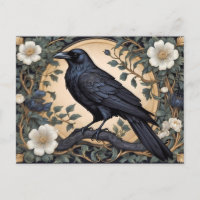 Black Raven William Morris Inspiriert