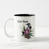 Black Raven Zweifarbige Tasse (Links)