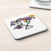 Black Ravens party Getränkeuntersetzer (Linke Seite)