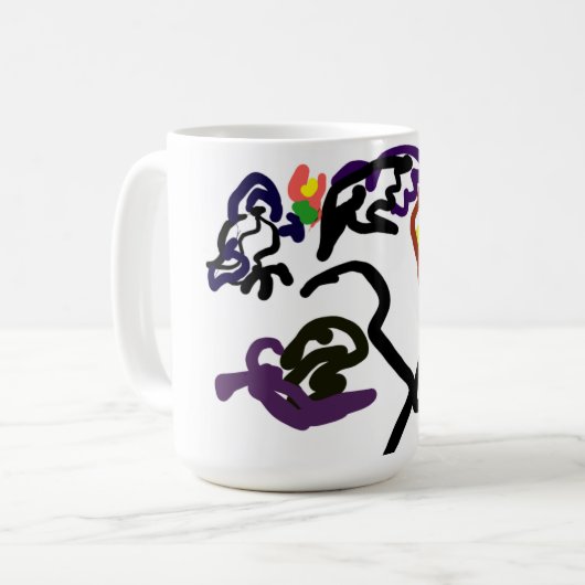 Black Ravens party Kaffeetasse (Vorderseite Links)