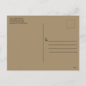 Black & Red Buffalo Karo Funchpaket Einladung (Rückseite)