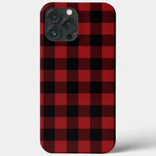 Black Red Buffalo Pläd Check Case-Mate iPhone Hülle