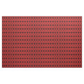 Black & Red Diamonds Stoff (Yard (91,4 cm))