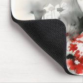 Black Red Geisha Mousepad (Ecke)