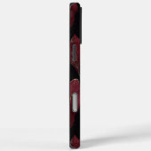 Black Red Gold Feathers Case-Mate iPhone Hülle (Rückseite / Rechts)