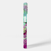 BLACK RED JESTER MASK Masquerade Party Lila blau Case-Mate iPhone Hülle (Rückseite / Rechts)