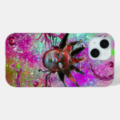 BLACK RED JESTER MASK Masquerade Party Lila blau Case-Mate iPhone Hülle (Rückseite (Horizontal))