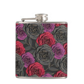 BLACK RED LILA HALLOWEEN ROSE FLACHMANN (Vorderseite)