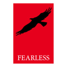 Black & Red Pop Art Fearless Leader Eagle