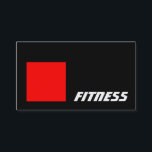 Black Red Strip Fitness Sport Business Card Visitenkarte<br><div class="desc">Dieses Visitenkartendesign spiegelt Ihre Persönlichkeit,  Ihre Lebensperspektive und Ihre Arbeitsethik wider. Es gibt Vertrauen für Ihre Kunden und Kollegen. Es wird ein Indikator dafür sein,  was man tun kann.</div>