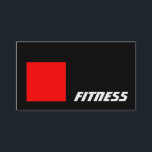 Black Red Strip Fitness Sport Business Card Visitenkarte<br><div class="desc">Dieses Visitenkartendesign spiegelt Ihre Persönlichkeit,  Ihre Lebensperspektive und Ihre Arbeitsethik wider. Es gibt Vertrauen für Ihre Kunden und Kollegen. Es wird ein Indikator dafür sein,  was man tun kann.</div>