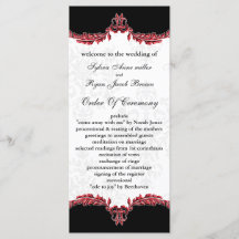 Black Red Wedding