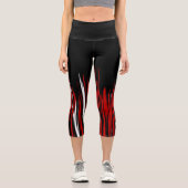 Black Red White Capris (Vorderseite)