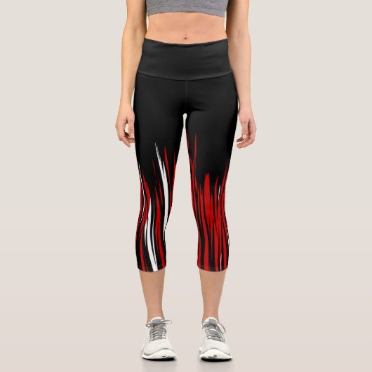Black Red White Capris  (Vorderseite)