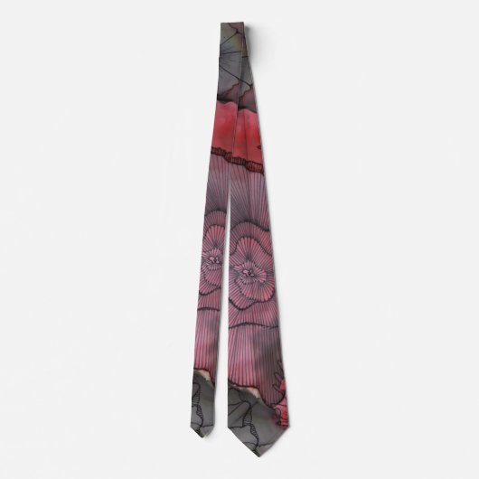 Black Redberry Neck Tie Krawatte (Rückseite)