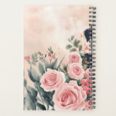 Black Rescue Mutt Dog Undated Appointment Book Planer (Rückseite)