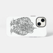 Black Rhino Design iPhone Hülle (Rückseite (Horizontal))