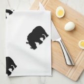 Black Rhino Handtuch (Viertel Falte)