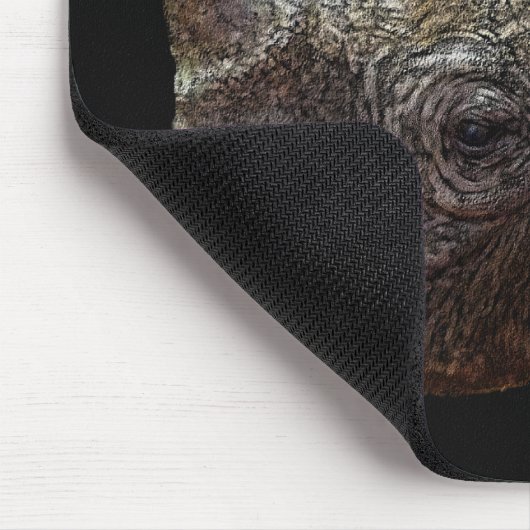Black Rhino Mousepad (Ecke)