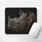 Black Rhino Mousepad (Mit Mouse)