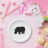 Black Rhino Pappteller (Party)