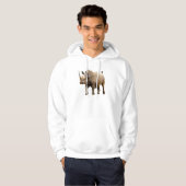 Black Rhino Pullover Kapuzenpullover (Vorne ganz)