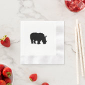 Black Rhino Serviette (Beispiel)