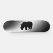 Black Rhino Skate Board Skateboard (Horizontal)