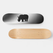 Black Rhino Skate Board Skateboard (Horizontal)