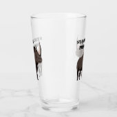 Black Rhino Stehend Proud Glas (Rechts)