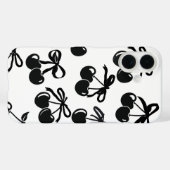 Black Ribbon and Cherry Phone Case - elegant und (Rückseite (Horizontal))