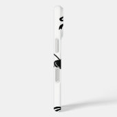 Black Ribbon and Cherry Phone Case - elegant und (Rückseite / Rechts)