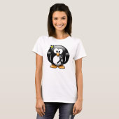 Black Ribbon Penguin T-Shirt (Vorne ganz)
