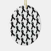 Black Ribbons Keramikornament (Rechts)