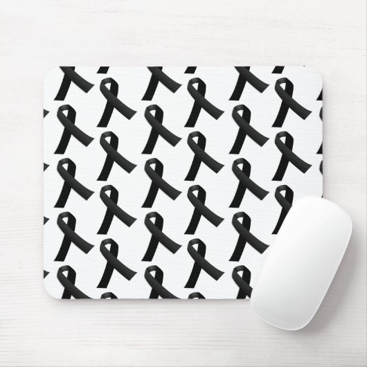 Black Ribbons Mousepad (Mit Mouse)