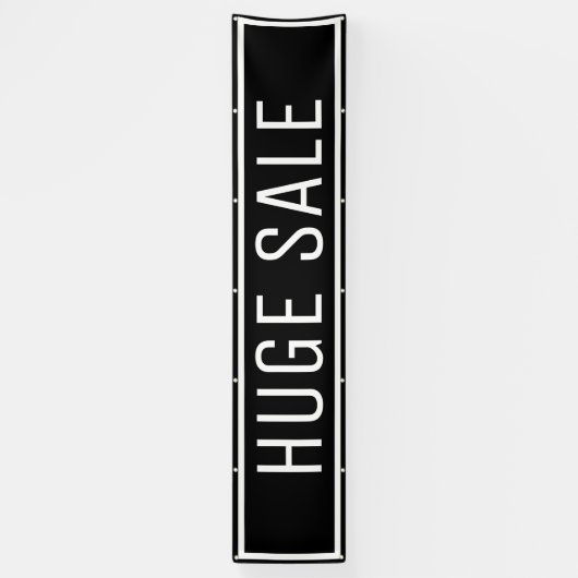 Black Riege Sale-Banner Banner (Vertikal)